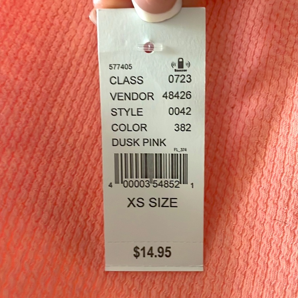Pacsun Ribbed Tank Top - Picture 2 of 2